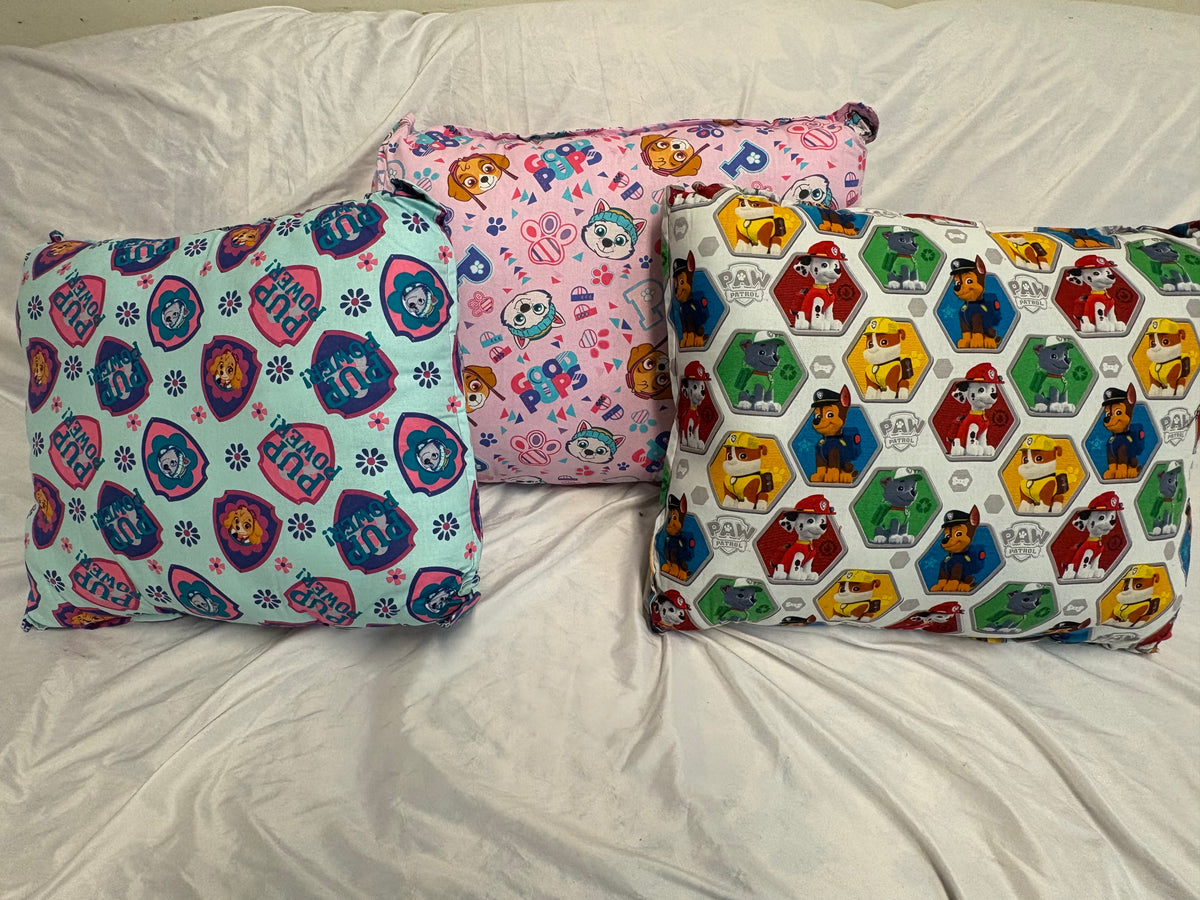 Paw Patrol Handmade Character Pillow