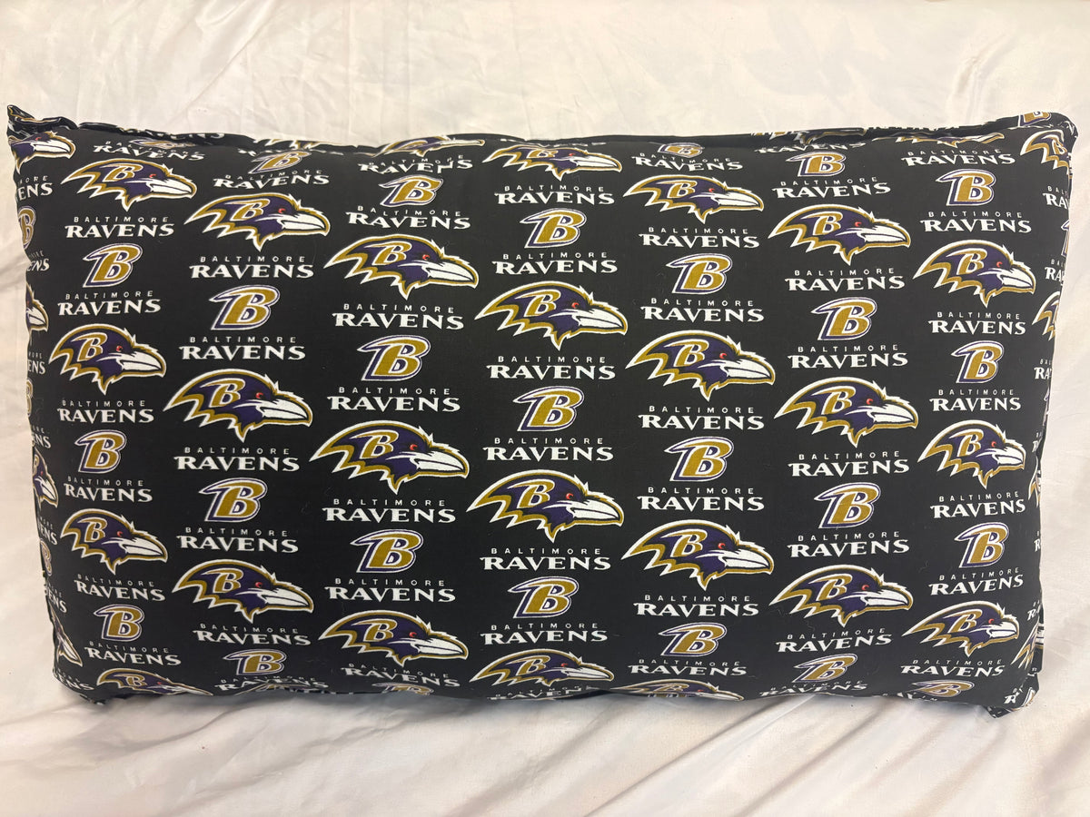 Baltimore Ravens Double-Sided Handmade Pillow