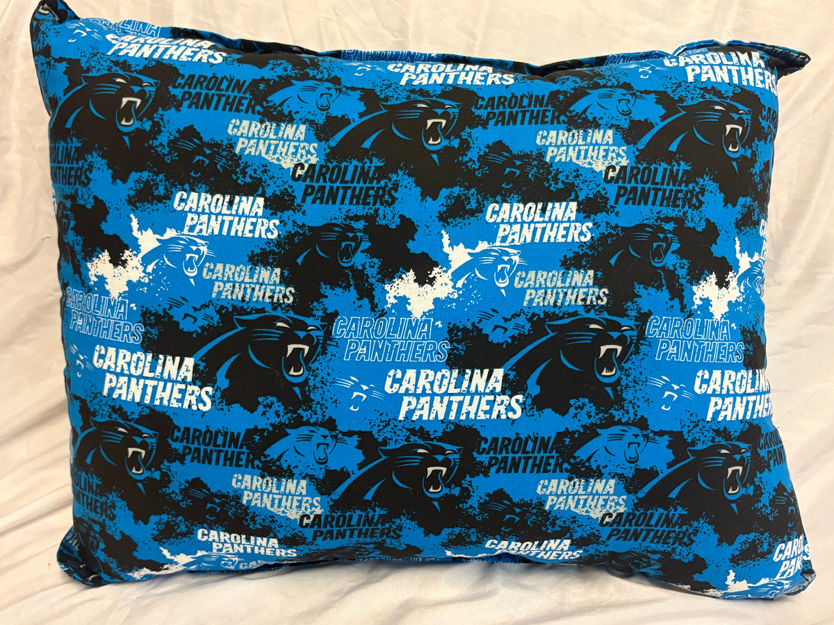 Carolina Panthers “Keep Pounding” Handmade Pillow