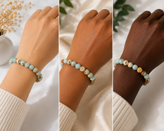 Serenity Sky Stone Bracelet