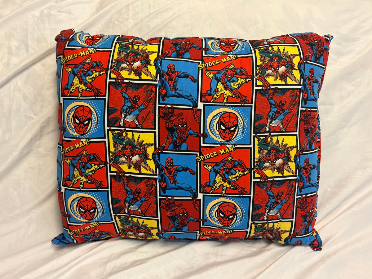 🕷️ Spider-Man Comic Pillow