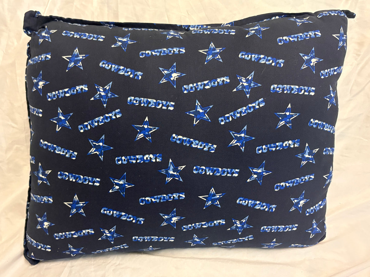 ⭐ Dallas Cowboys “America’s Team” Handmade Pillow