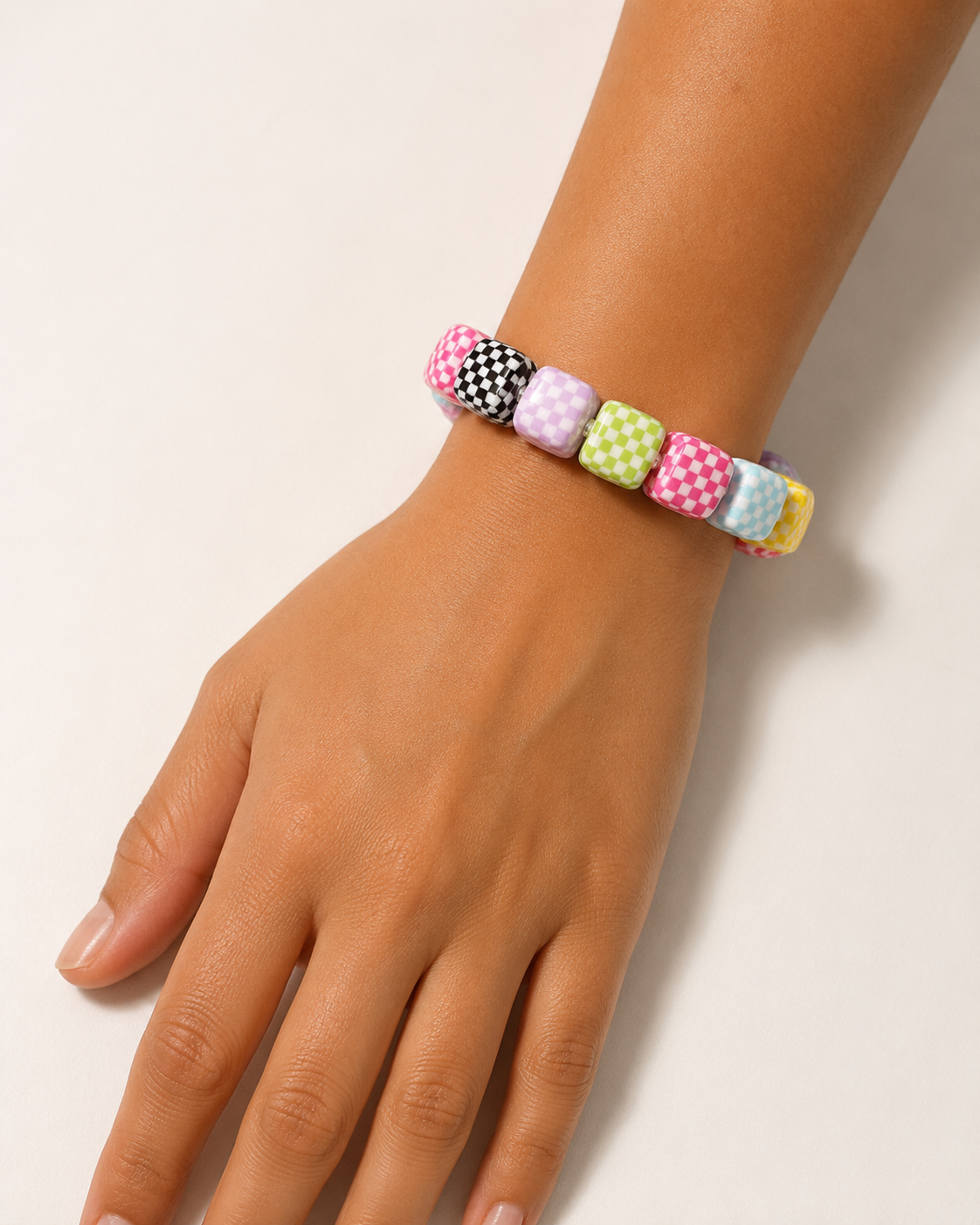 Joyful Check Bracelet