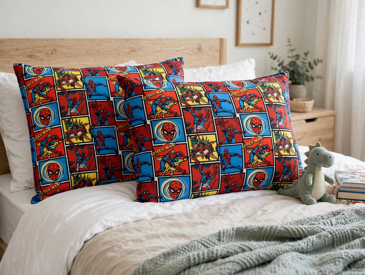 🕷️ Spider-Man Comic Pillow