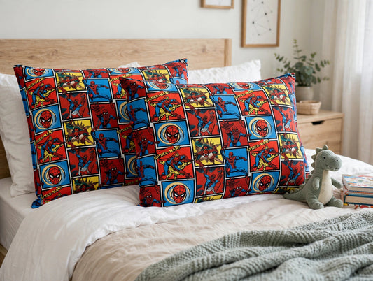🕷️ Spider-Man Comic Pillow
