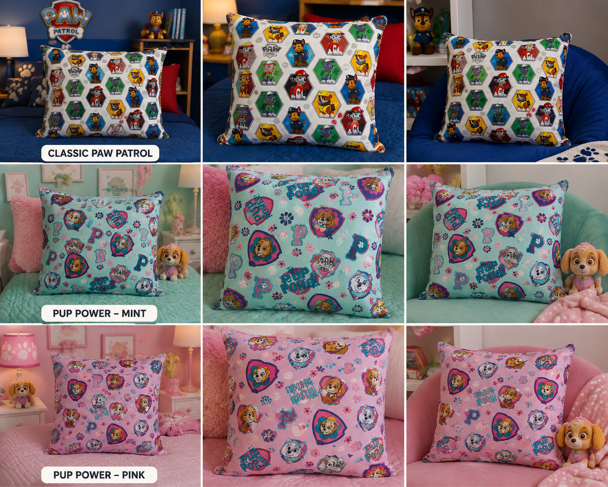Paw Patrol Handmade Character Pillow